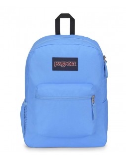 JanSport Cross Town Backpack Blue Neon