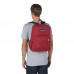 JanSport Cross Town Remix Backpack Viking Red Heathered 600D