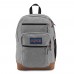JanSport Cool Student Backpack Grey Letterman Poly