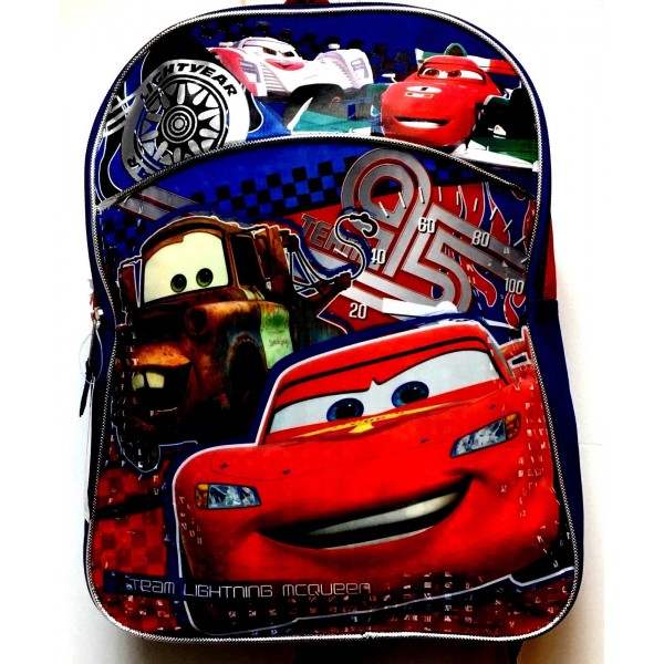 Disney Pixar Cars School Backpack 15" Full Size