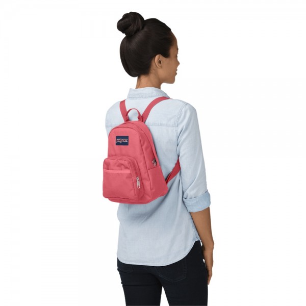 JanSport Half Pint Mini Backpack Slate Rose