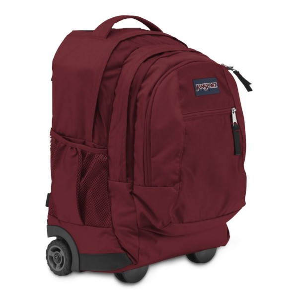 JanSport Driver 8 Rolling Backpack Viking Red