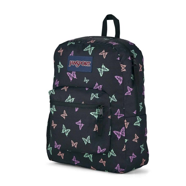 JanSport Cross Town Backpack Bad Butterfly