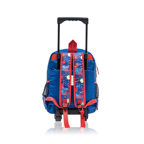 Marvel Spiderman Wheeled 16" Backpack with Retractable Handle 16" Full Size