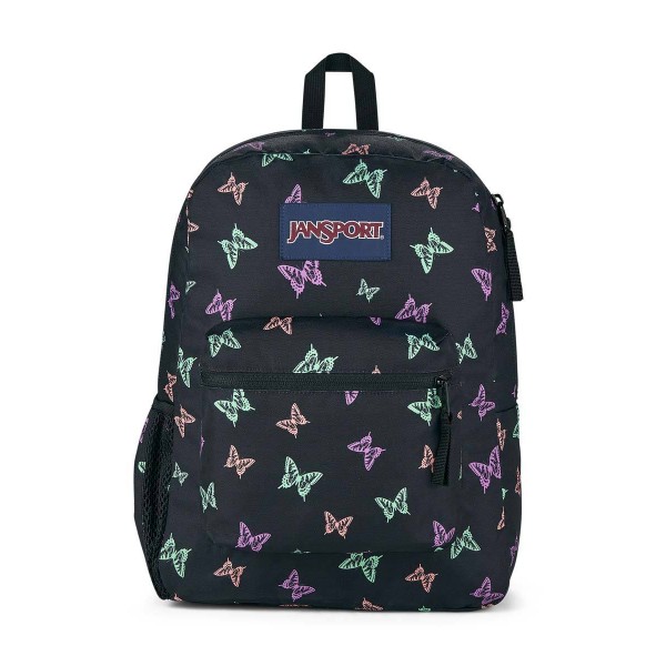 JanSport Cross Town Backpack Bad Butterfly