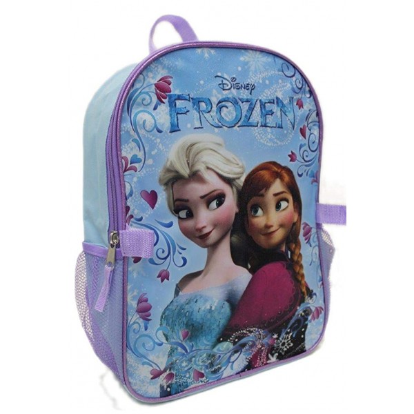 Disney Frozen Anna Elsa Backpack with Detachable Insulate Lunch Kit 15'' Full Size