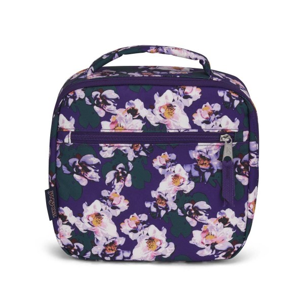 JanSport Lunch Break Box Bag Purple Petals