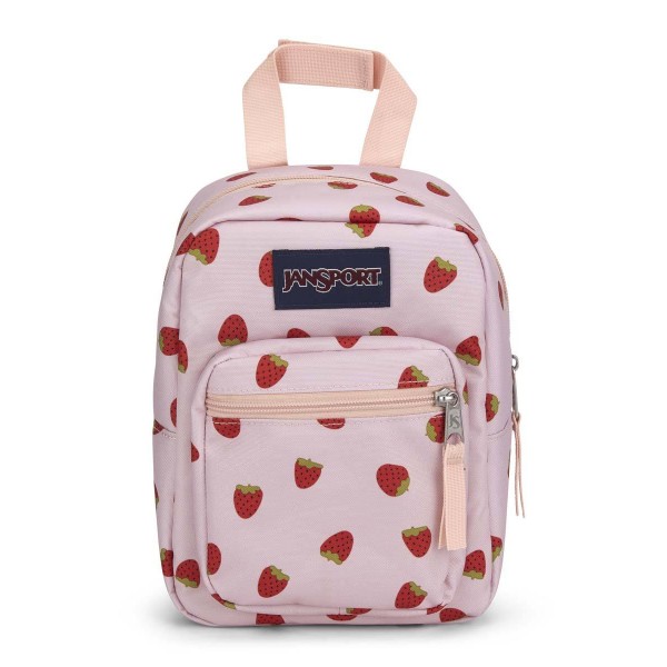 JanSport Lunch Bag Big Break Strawberry Shower