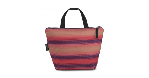 JanSport Lunch Tote Sunset Stripe • Lunch / Cooler Bags • Handbags Vogue