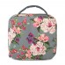 JanSport Lunch Break Box Bag Grey Bouquet Floral