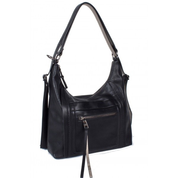KGB Studio Backpack Convertible to Handbag Fashion Day Black