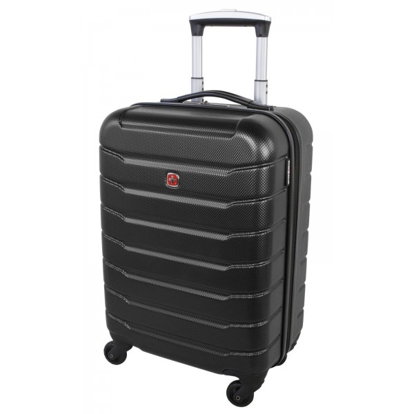 Swiss Gear 20" Spinner Carry-On Luggage Vaiana Black