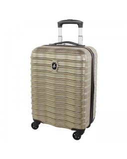 Atlantic Desination II 20" Spinner Carry on Luggage Champagne