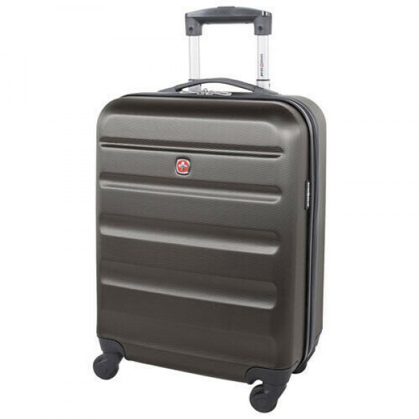 Swiss Gear Silver Star 20" Spinner Carry on luggage Charcoal