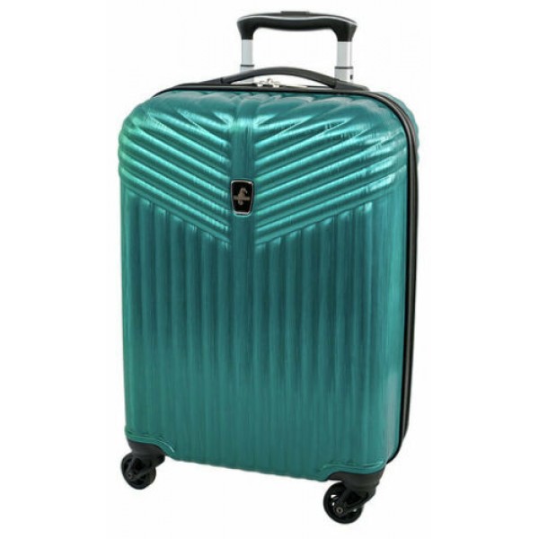 Atlantic Priority 3 20" Spinner Carry on Luggage Blue