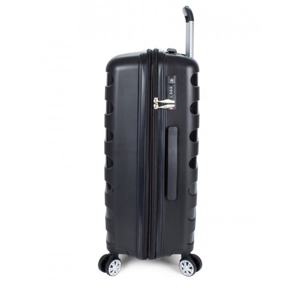 Rosetti Autumn Breeze 24" Spinner Expandable Luggage Black