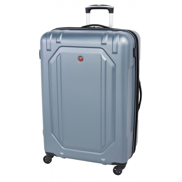 Swiss Gear 28" Spinner Expandable Luggage Escapade 3 Light Blue