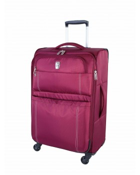 Atlantic Velocity Lite 24" Spinner Expandable Luggage Raspberry