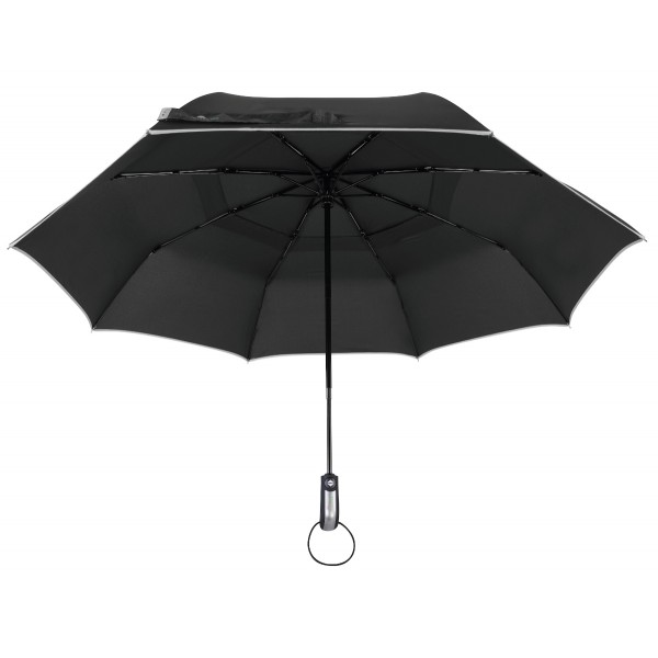 Reflectek Compact Vented Panels Umbrella Auto Open / Close Jumbo Black
