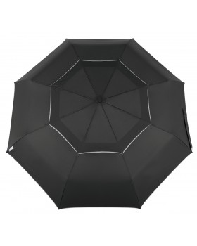 Reflectek Compact Vented Panels Umbrella Auto Open / Close Jumbo Black