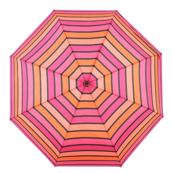 Knirps Belami Folding Telescopic Umbrella Automatic Open & Close Funky Stripes Print