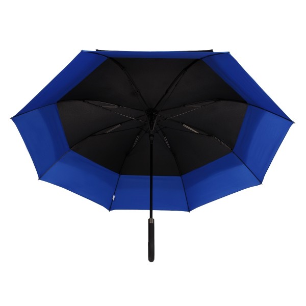 Knirps Belami Jumbo Windproof Stick Umbrella Black / Blue